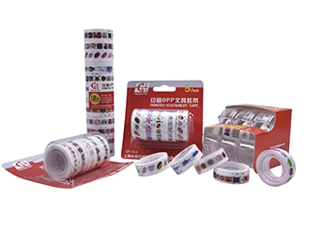 printed stationery tape